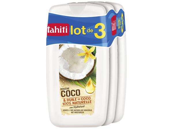 Tahiti coconut oil shower gel