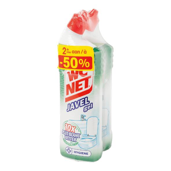 WC NET(R) 				Gel mit Chlorbleiche, 2 St.