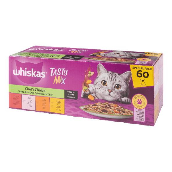 WHISKAS(R) 				Katzenfutter, 60 St.