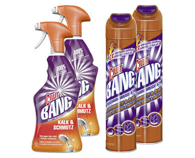CILLIT BANG
SPRAY NETTOYANT/ MOUSSE ACTIVE