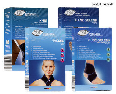 TSM(R) 
 BANDAGES DE SPORT