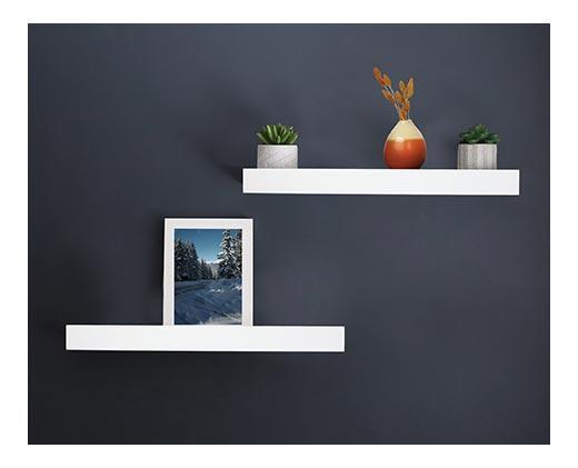 Huntington Home 2pk Floating Wall Shelf