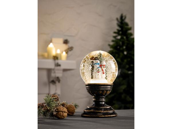 LED Snowing Lantern