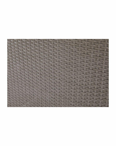 Cream Rattan Effect Corner Sofa