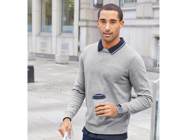 LIVERGY(R) Herren Feinstrickpullover