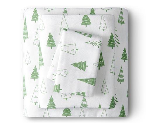 Huntington Home Twin Flannel Sheet Set