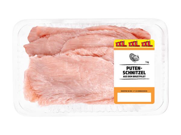 Frische Putenbrustschnitzel