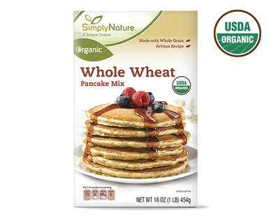 SimplyNature Organic Whole Wheat Pancake Mix