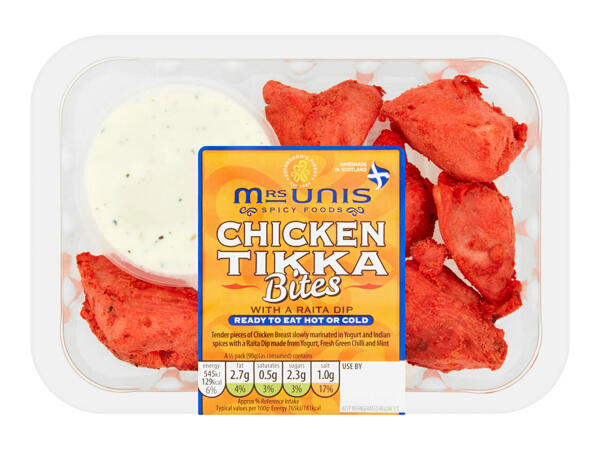 Mrs Unis Chicken Tikka Bites