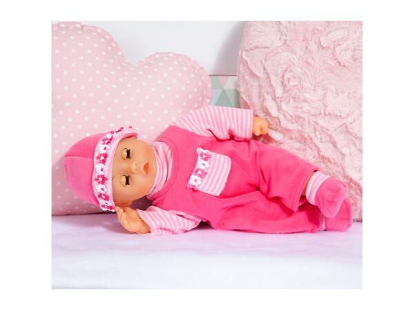 Bayer Design Piccolina First Words Baby In Pink Outfit
