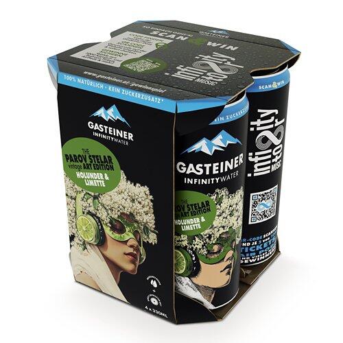 GASTEINER KRISTALLKLAR Holunder-Limette