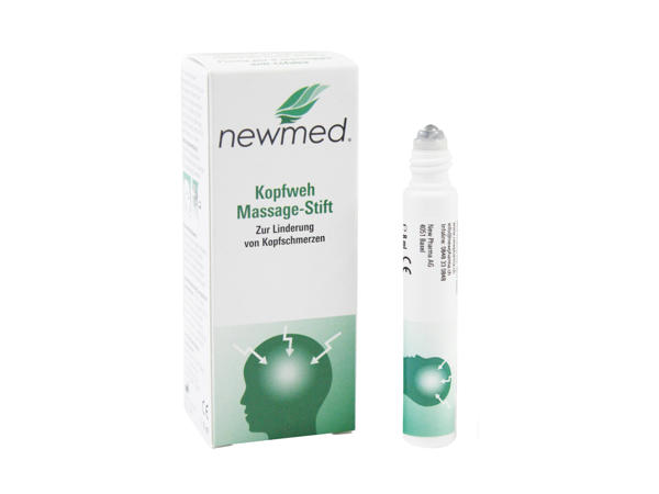 Stylo de massage pour maux de tête newmed