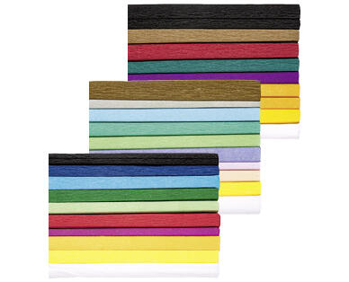 PAPIER CRÉPON DE BRICOLAGE ET DE DÉCORATION