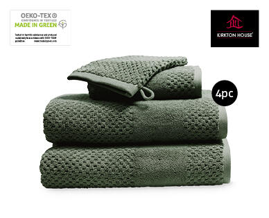 Textured Towel Set 4pc