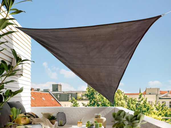 Awning with LED Solar Lighting