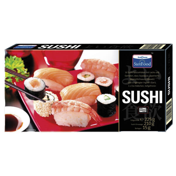 Sushi surgelés