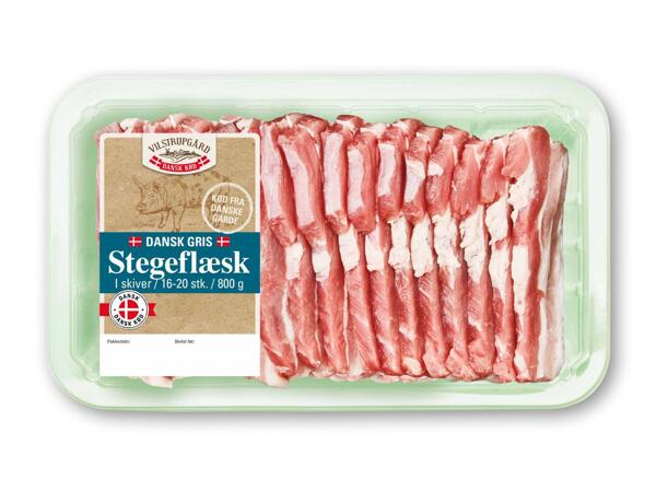 Dansk stegeflæsk eller middagskoteletter