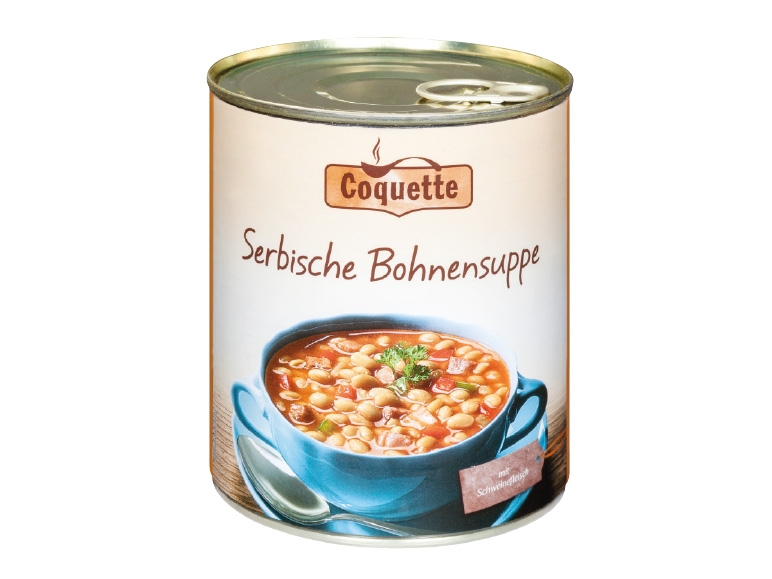 COQUETTE Serbische Bohnensuppe