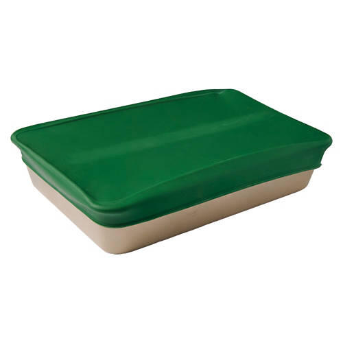 Silicone Rectangle Lid, Green