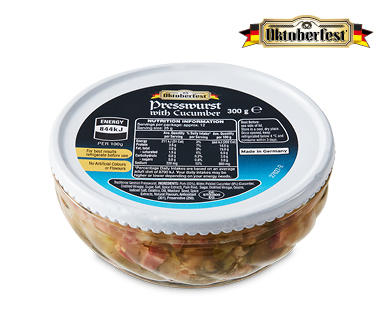 Presswurst 300g or Liverwurst 250g