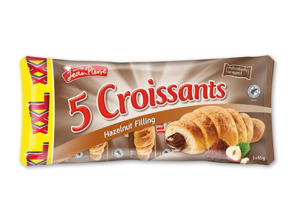 Nøddenougat-croissant