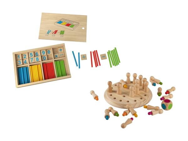 Jeu de motricité en bois