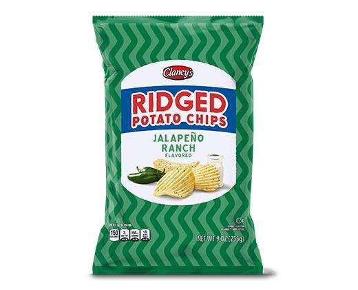 Clancy's Jalapeno Ranch or Hot Cheddar & Sour Cream Ridged Chips