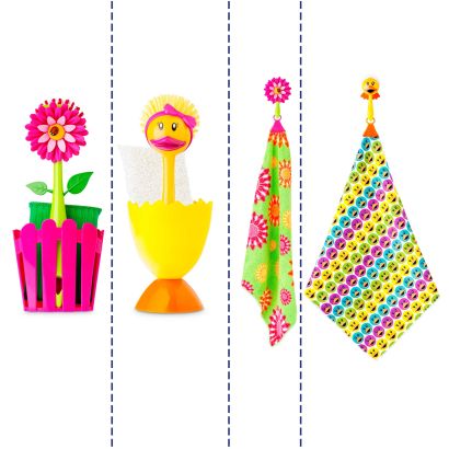 Brosse à vaisselle ou essuie de vaisselle