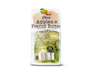 Park Street Deli Gala or Granny Smith Apples and Peanut Butter Snack Pack