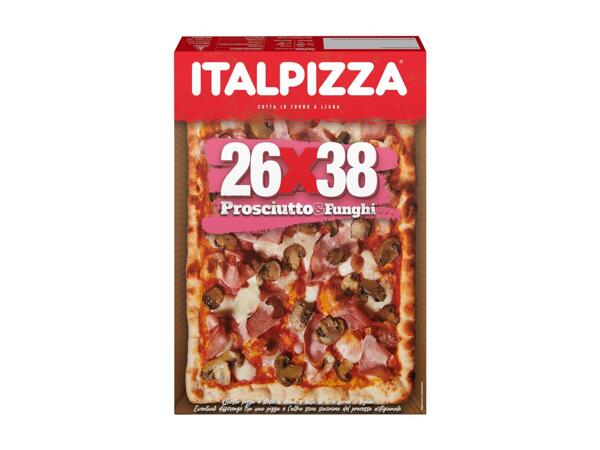 Pizza Ham and Mushrooms