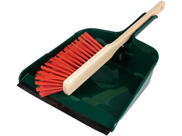 Outdoor Dustpan and Brush