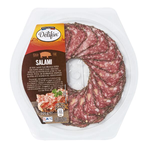 DÉLIFIN(R) 				Assiette de salami
