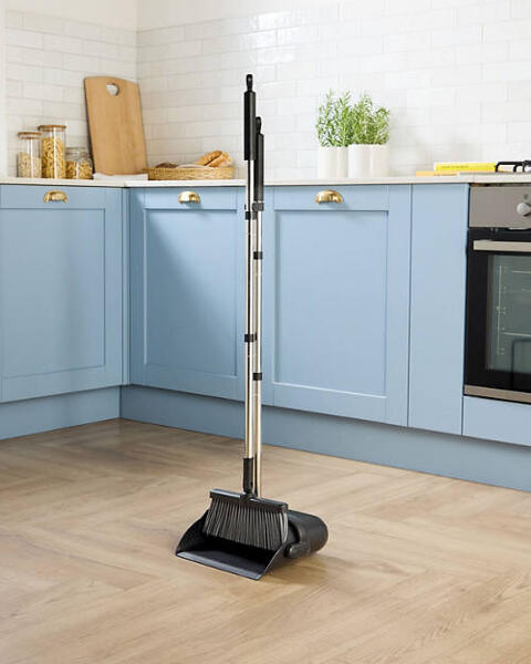 Long Dustpan and Brush