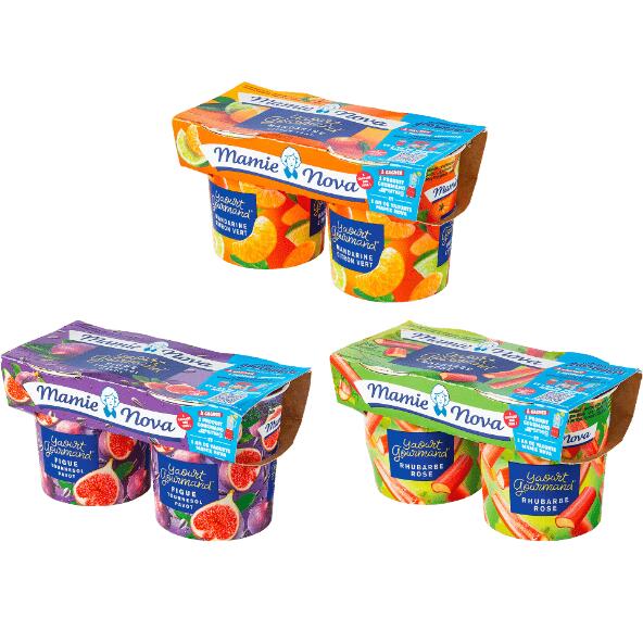 MAMIE NOVA(R) 				Yaourt, 2 pcs