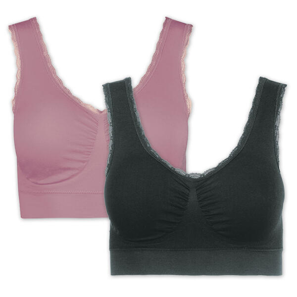 Seamless-BH mit Spitze 2er-Pack
