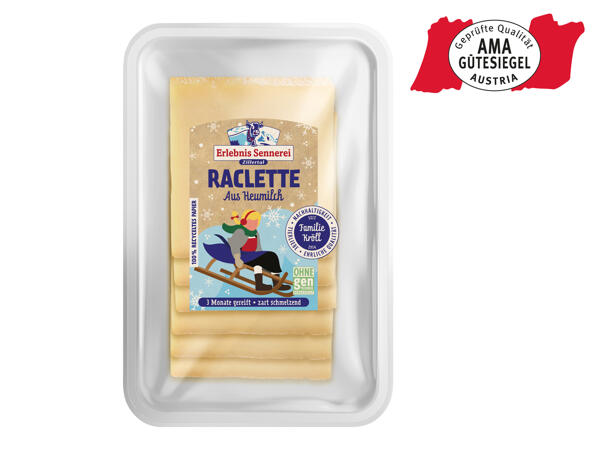 Erlebnis Sennerei Zillertal Heumilch Raclette Käse