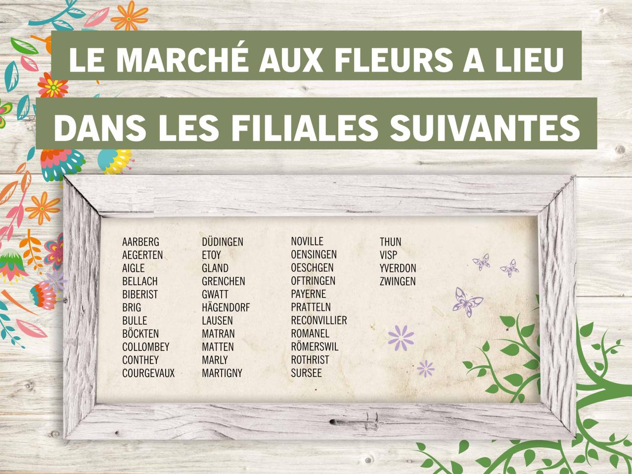 Marché aux fleurs