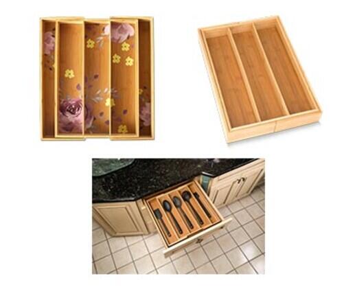 Huntington Home 
 Bamboo Kitchen Organizer