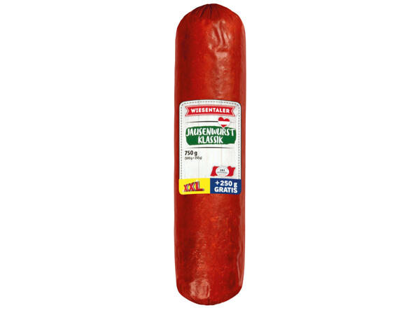 Jausenwurst 500 g + 250 g gratis