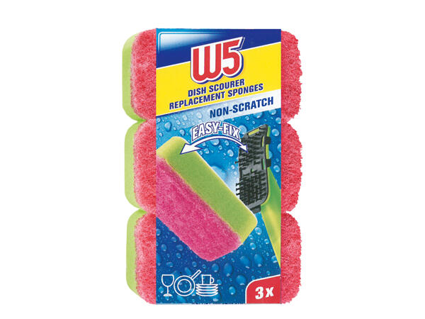 Sponges with Soap Dispenser or 3 Replacement Sponges
