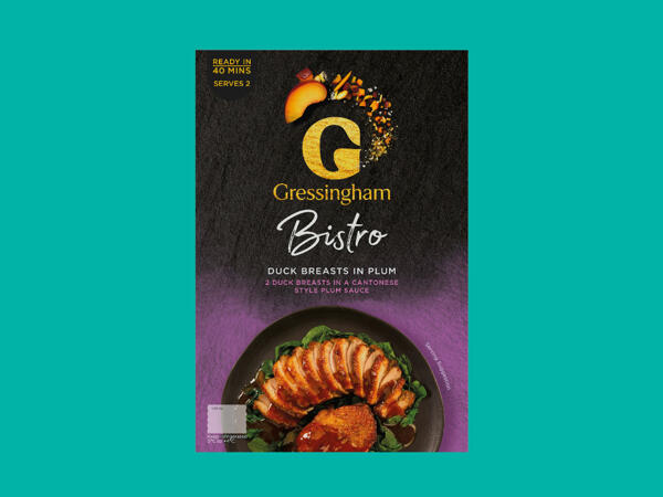Gressingham Duck Breasts in Plum