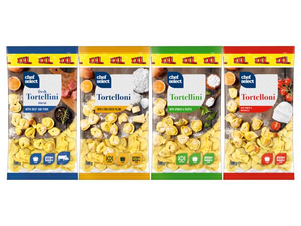 Färsk tortelloni
