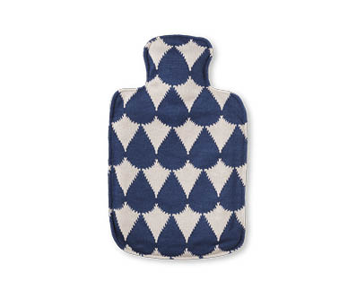 Hot Water Bottle with Knitted Cover
