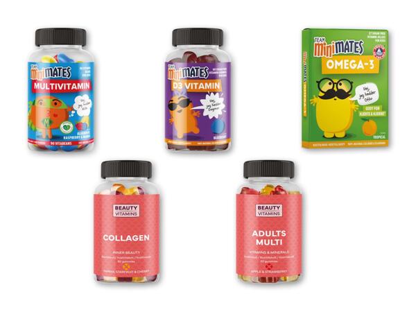 TEAM MINIMATES Vitaminer til børn og voksne