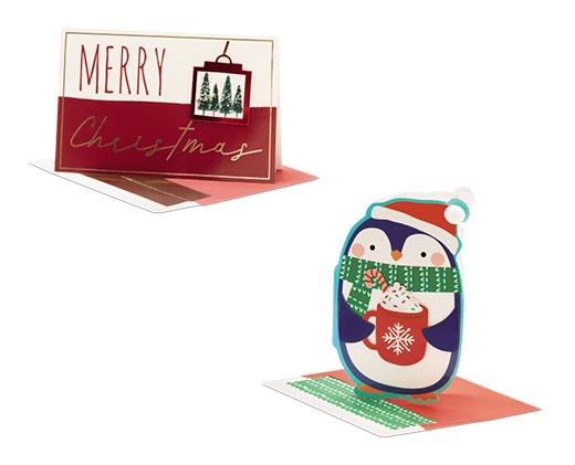 Merry Moments 
 Handmade Christmas Card