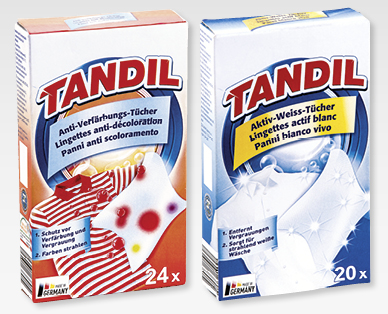 Foglietti salvacolori/ bianco attivo TANDIL