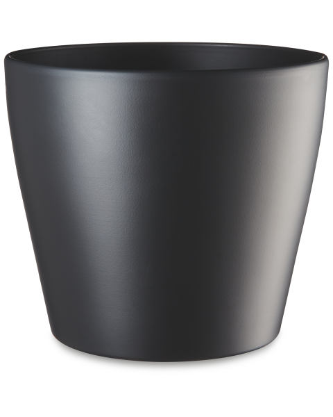 Anthracite Ceramic Pot