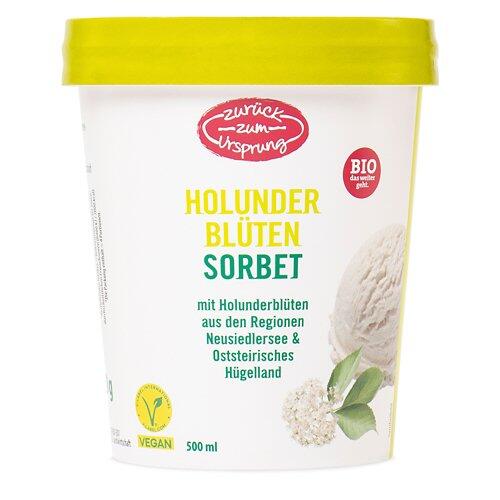 ZURÜCK ZUM URSPRUNG Bio-Eis, Holunderblüte
