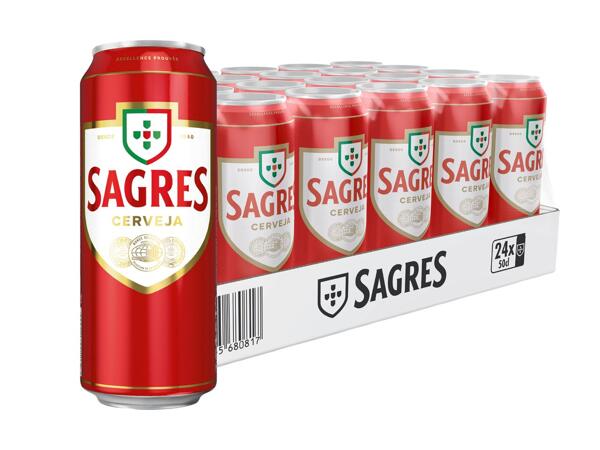 Birra Sagres 4,8% vol.