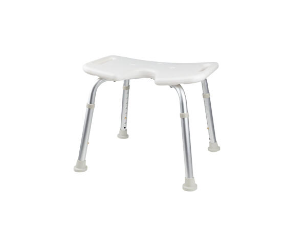 Bath Stool with Hygenic Cutout
